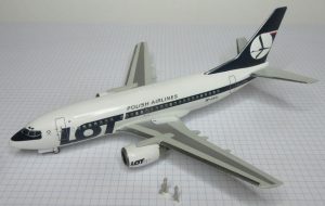 Boeing 737 500 LOT Revell Minicraft 144 The Little Aircraft Museum X
