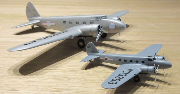 Boeing 247D In 1/144 By Welsh Models - The Little Aviation Museum