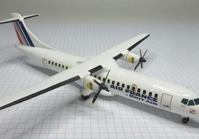 ATR 72 Brit Air F Rsin 144, The Little Aviation Museum X