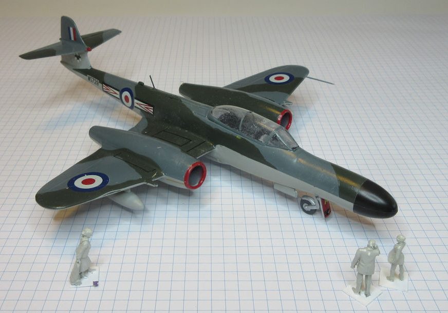 Armstrong Whitworth Meteor NF14, Matchbox 72 The Little Aviation Museum E