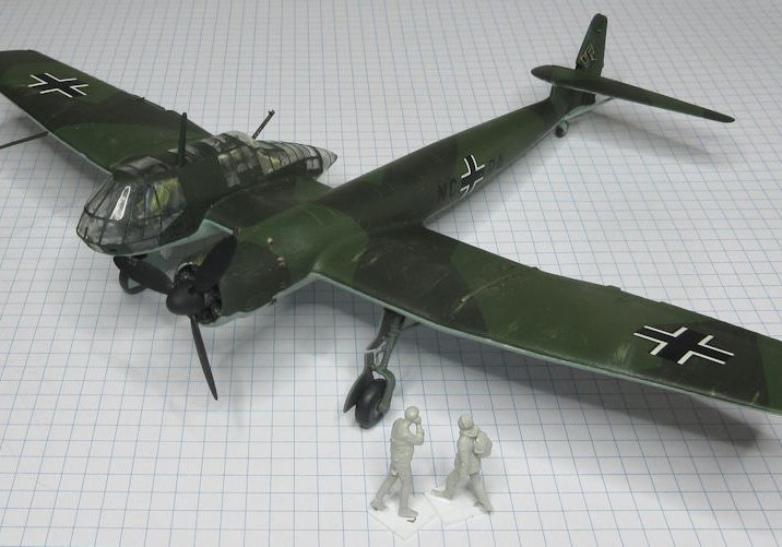 Blohm Und Voss BV141, Airfix 1 72, The Little Aviation Museum F