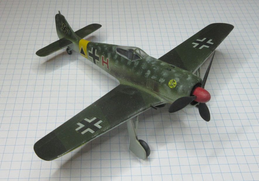 Focke Wulf Fw190A 2 Matchbox 72 The Little Aviation Museum X
