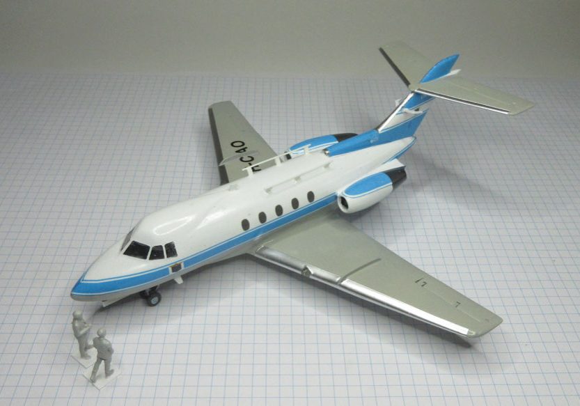 Hawker Siddeley HS125 1B Airfix 72 The Little Aviation Museum X