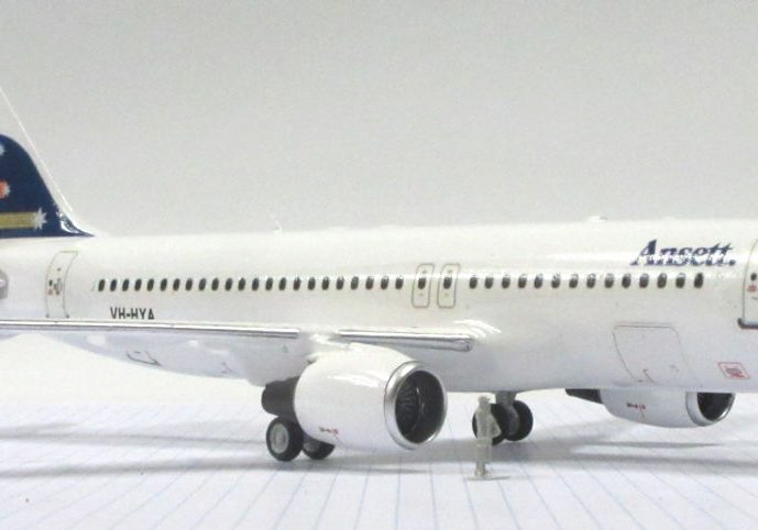 A Airbus A320 ( Ansett VH HYN 19890) Revell 144 The Little Aviation Museum