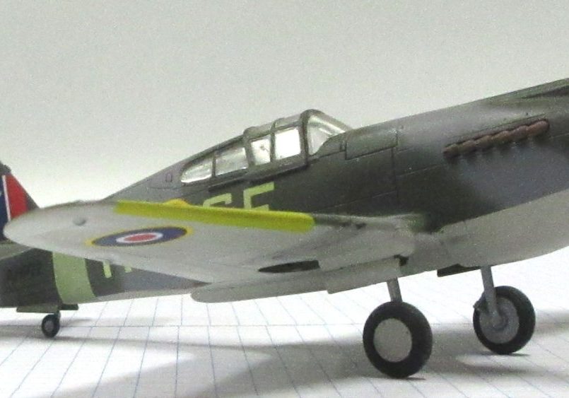 V Curtiss P 40B Tomahawk 349 (Belgian) Squadron, RAF, Nigeria Trumpeter 72 The Little Aviation Museum