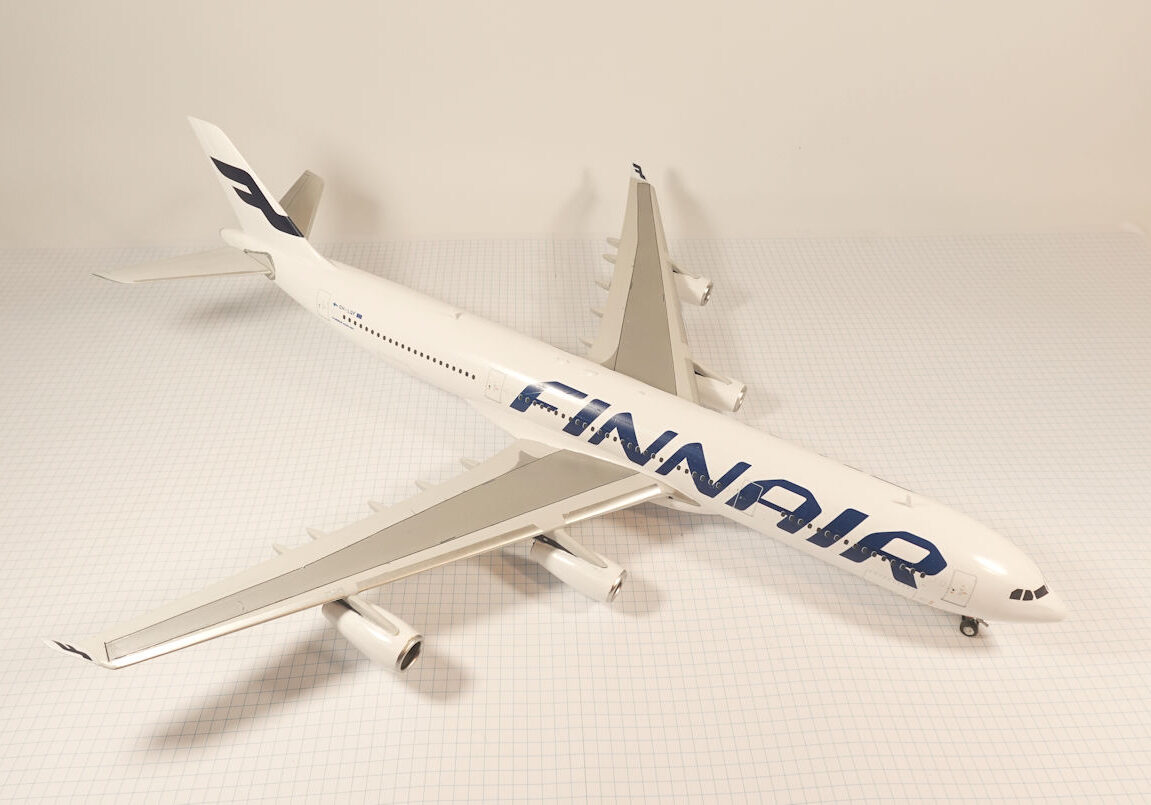 X Airbus A340 300 (Finnair) Revell 144 The Little Aviation Museum