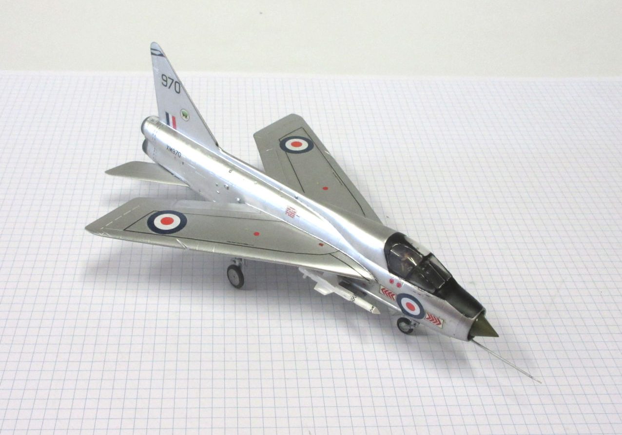 X BAC Lightning T4 (XM970 65Sqd (226 OCU) 1972) Sword 72 The Little Aviation Museum