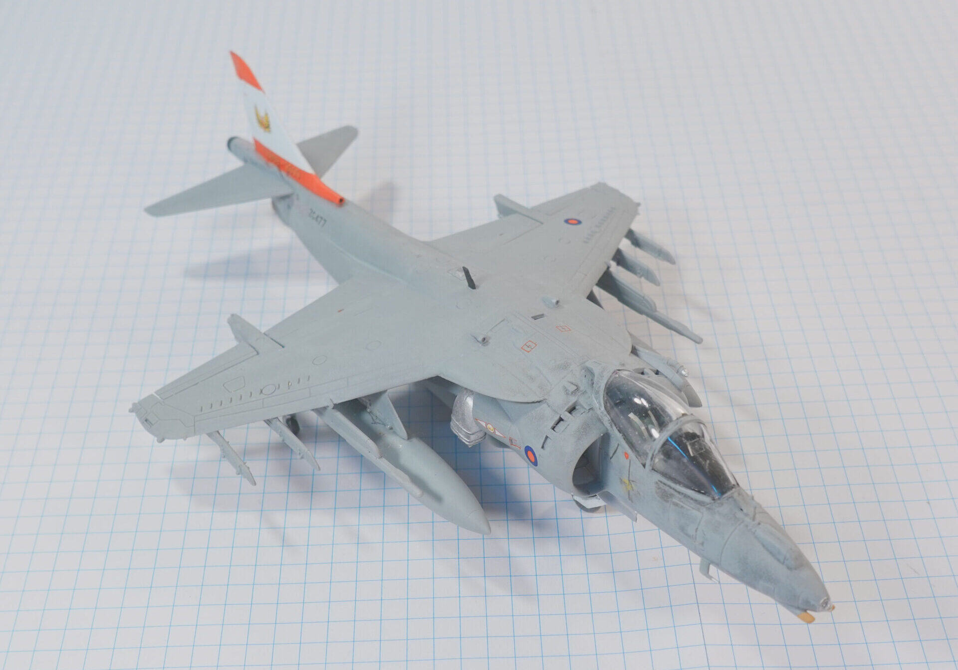 X BAe Harrier GR9 Airfix 72 The Little Aviation Museum