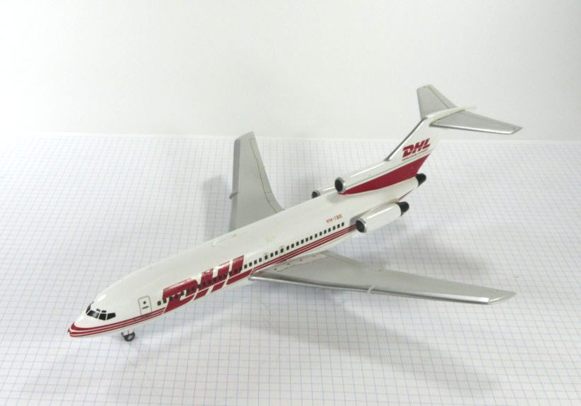 X Boeing 727 100 (DHL International) Airfix 144 The Little Aviation Museum