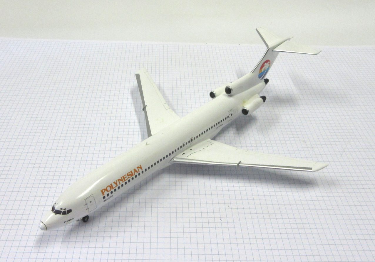 X Boeing 727 200 (VH RMN Polynesian Cooks Islands 1988) Airfix 144 The Little Aviation Museum