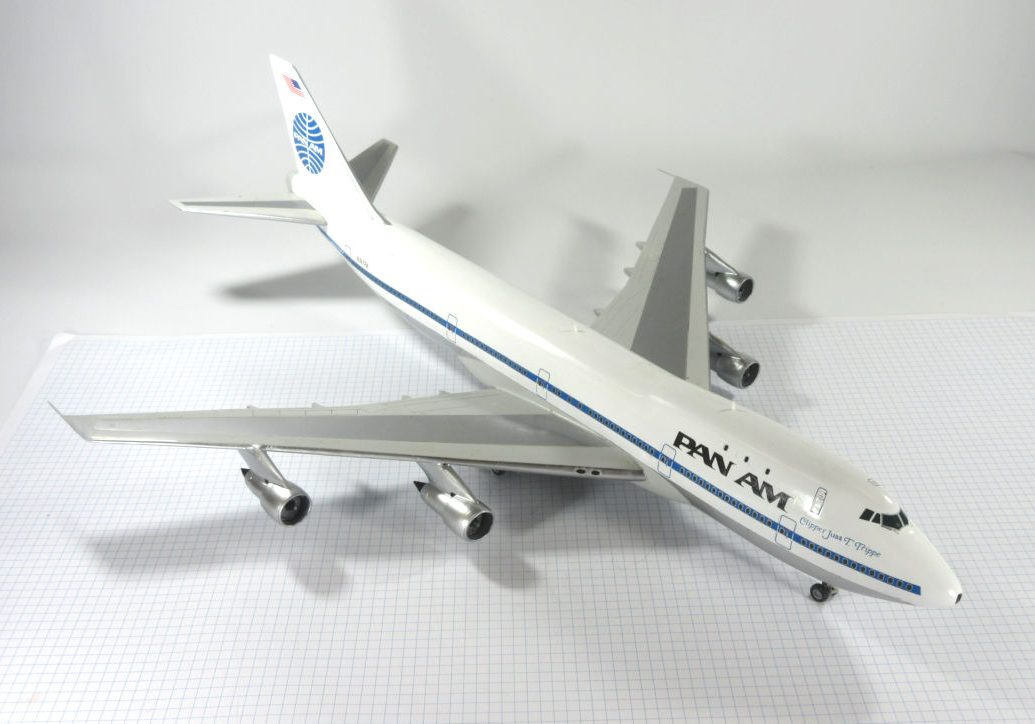 X Boeing 747 100 (Pan Am) Revell 144 The Little Aviation Museum