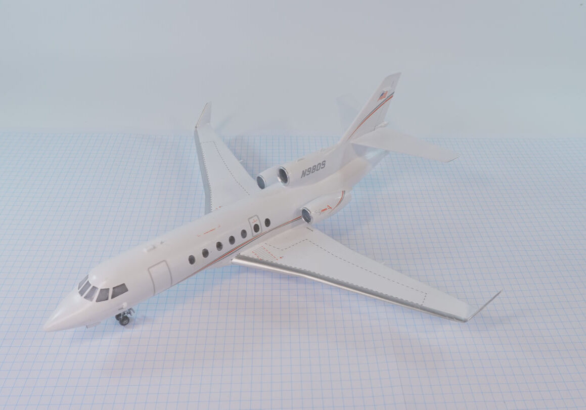 X Dassault Falcon 50 Amodel 72 The Little Aviation Museum