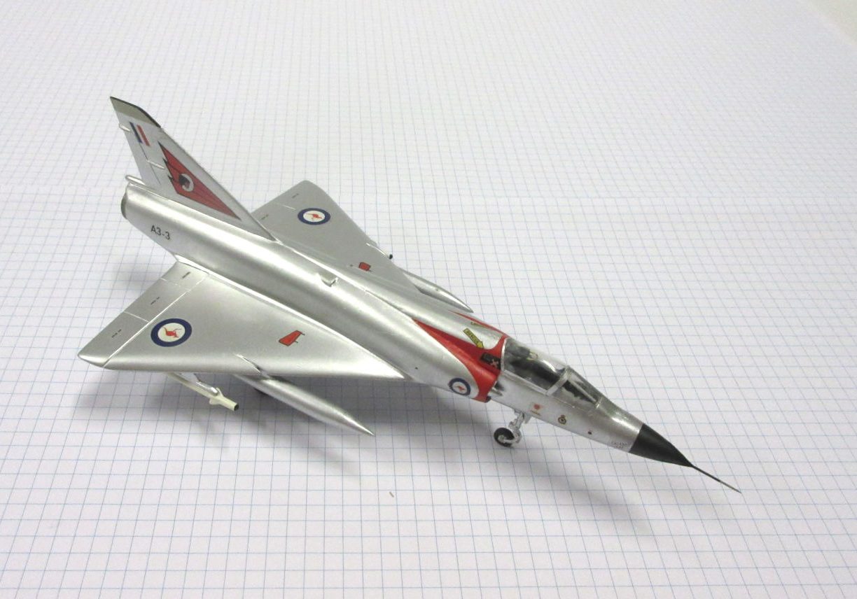 X Dassault Mirage IIIO (A3 3 76 Squadron 1968) Frog 72 The Little Aviation Museum
