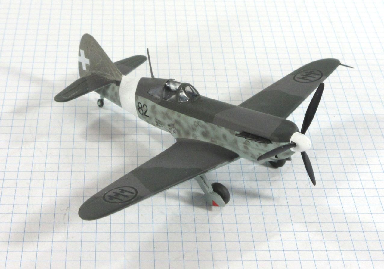 X Dewoitine 520 (Reiga Aeronautica, 1943) RS Models 72 The Little Aviation Museum