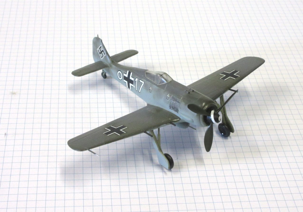 X Focke Wulf Fw190A 6 Revell (Matchbox) 72 The Little Aviation Museum