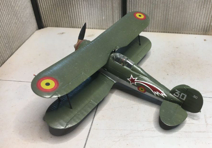 X Gloster Gladiator Matchbox 72 The Little Aviation Museum