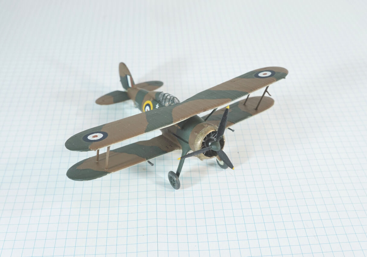 X Gloster Gladiator MkII Heller 72 The Little Aviation Museum