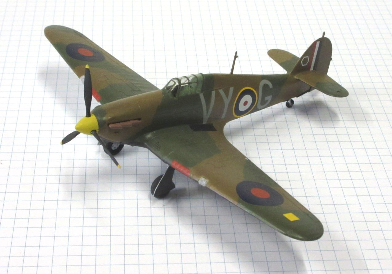 X Hawker Hurricane I (VY G) Airfix 72 The Little Aviation Museum