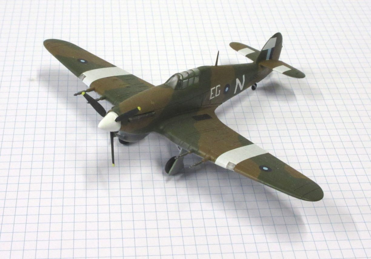 X Hawker Hurricane II (EG F, Indian Air Force 1943) Airfix 72 The Little Aviation Museum