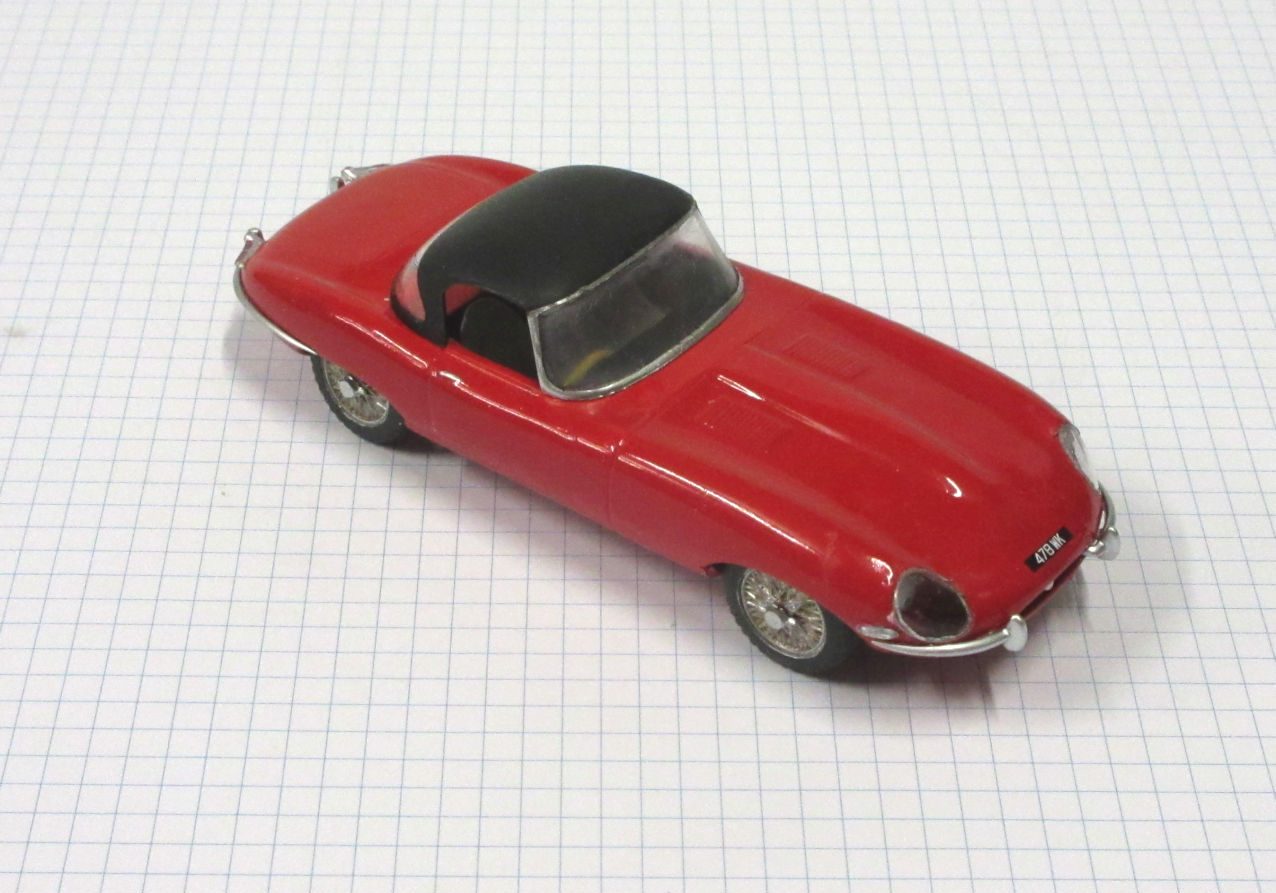 X Jaguar E Type Series 1 Roadster Airfix 32 The Little Aviation Museum