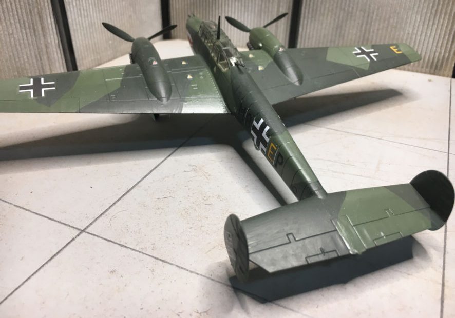 X Messerchmitt Bf110 Airfix 72