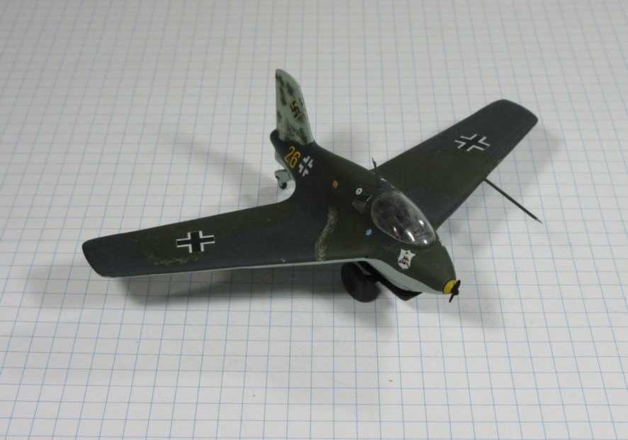 X Messerchmitt Me163B Academy 72 The Little Aviation Museum