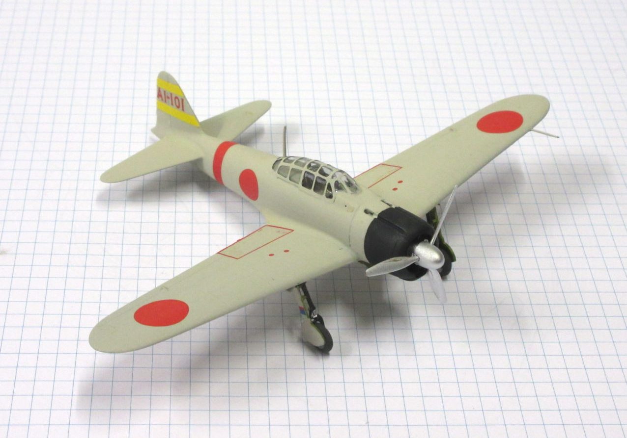 X Mitsubish A6M2 Airfix 72 The Little Aviation Museum