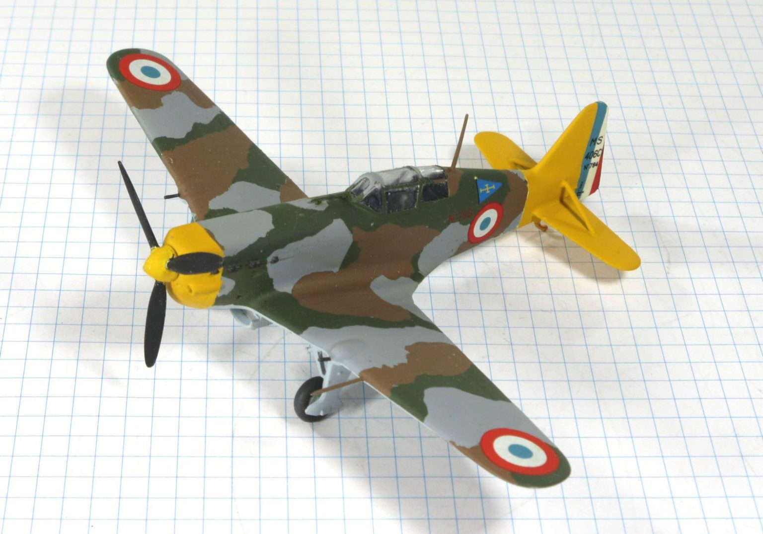 X Morane Saulnier 406 (Vichy Air Force) RS Models The Little Aviation Museum