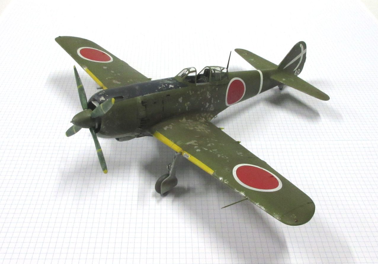 X Nakajima Ki 84 Hasegawa 32 The Little Aviation Museum