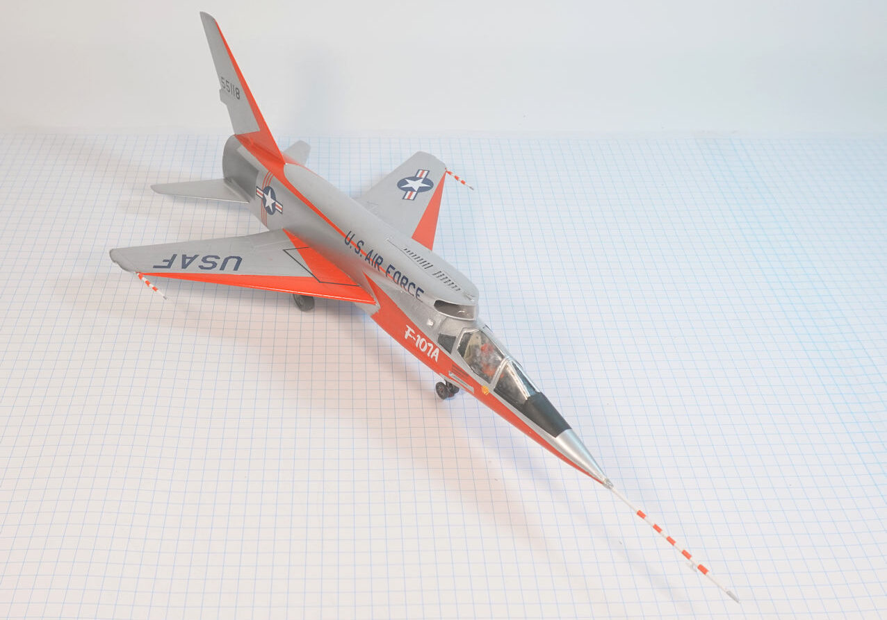 X North American YF 107A Trumpeter 72 The Little Aviation Museum