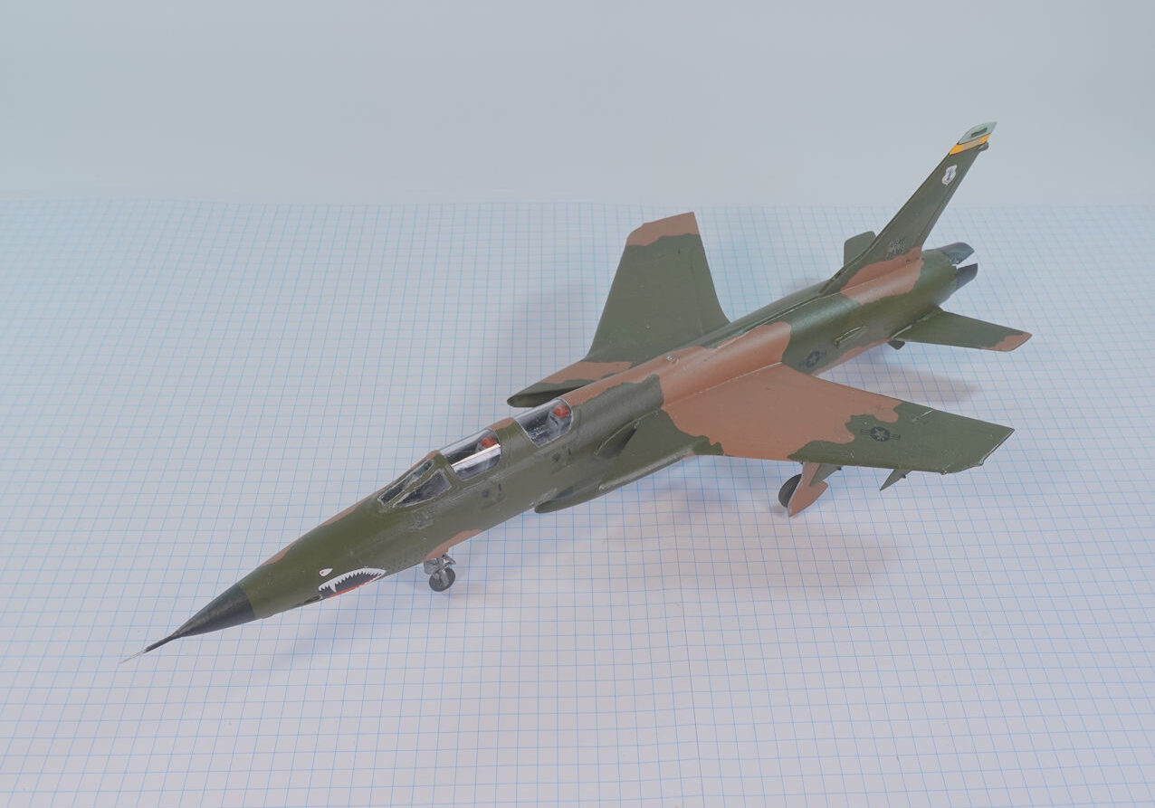 X Republic F 105G Trumpeter 72 The Little Aviation Museum