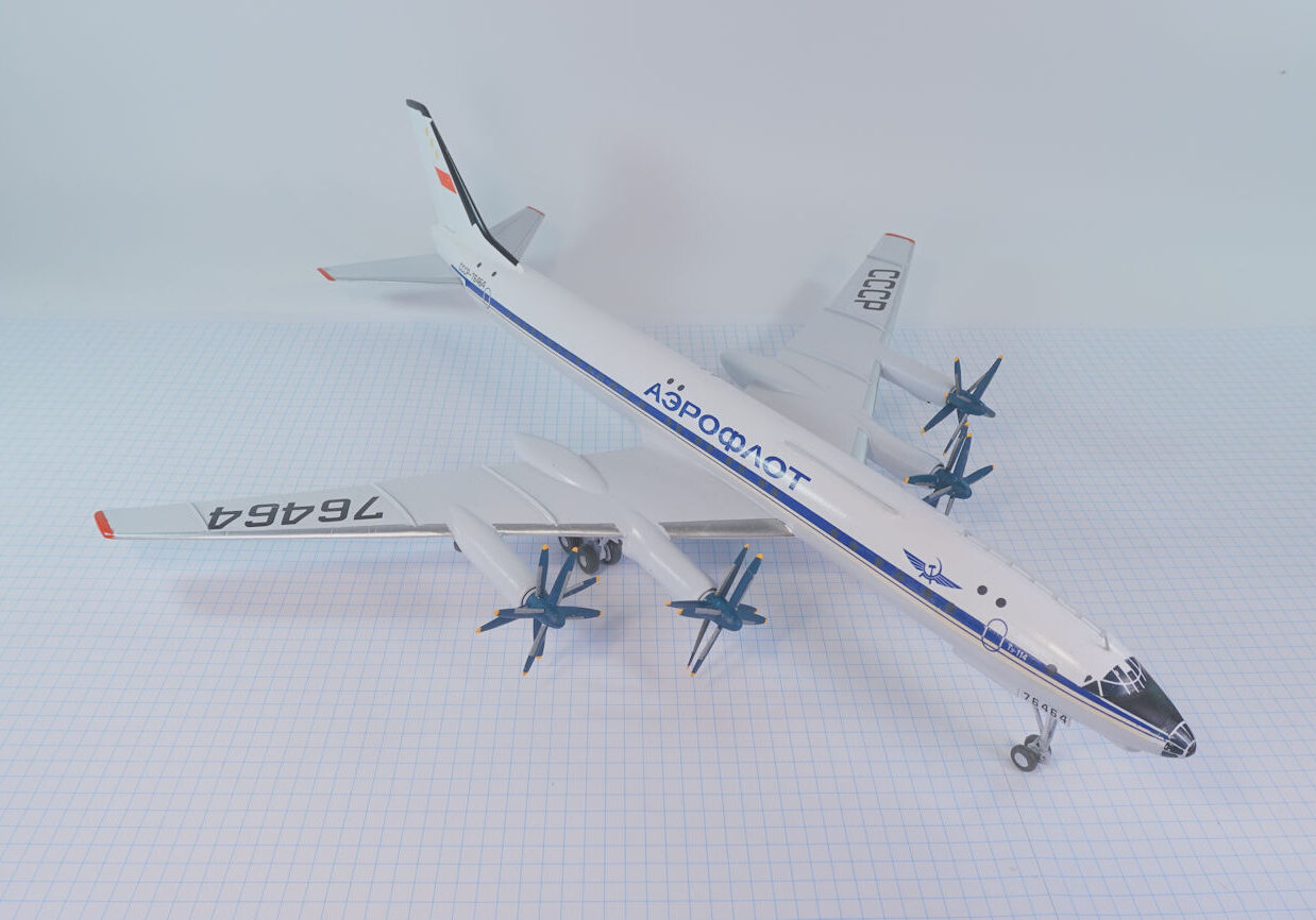 X Tupolev Tu 114 RusAir 144 The Little Aviation Museum