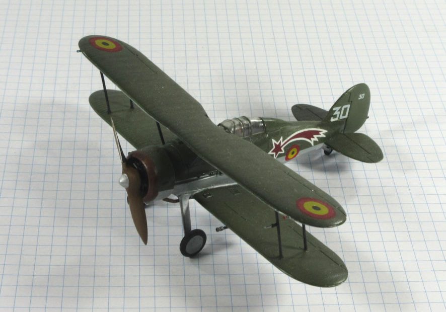 X1 Gloster Gladiator I Matchbox 72 The Little Aviation Museum