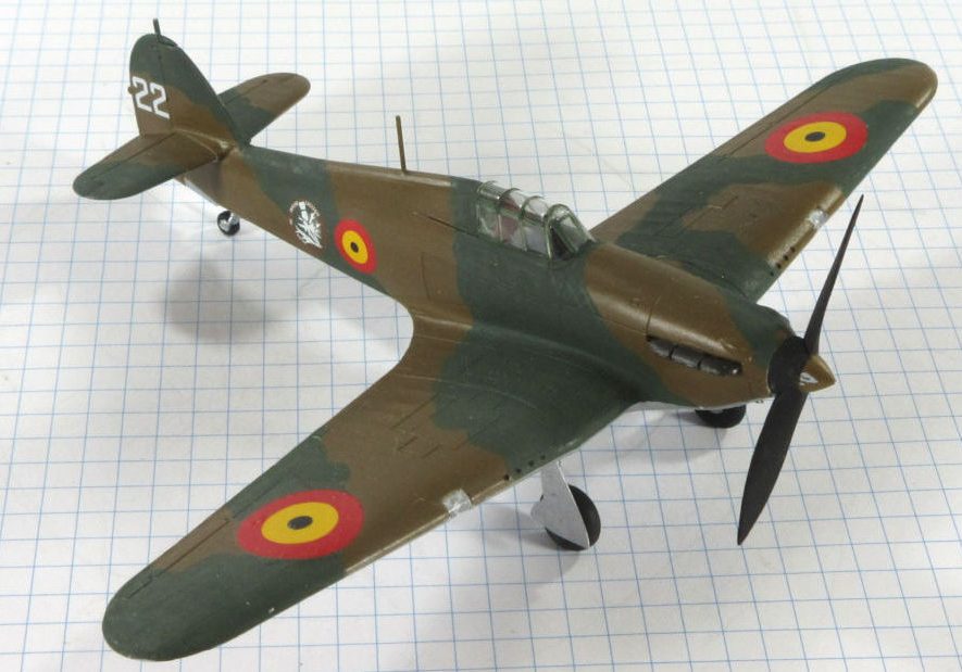 Y Hawker Hurricane I (Belgium) Airfix 72 The Little Aviation Museum