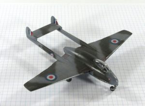 X DeHavilland Vampire FB5 Airfix 72 The Little Aviation Museum