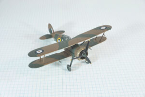 X Gloster Gladiator MkII Heller 72 The Little Aviation Museum