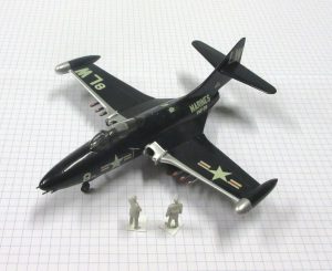 X Grumman F9F 4 Matchbox 72 The Little Aviation Museum