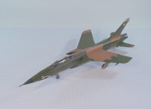 X Republic F 105G Trumpeter 72 The Little Aviation Museum