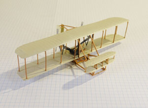 X Wright (1903) Flyer Renwal 72 The Little Aviation Museum